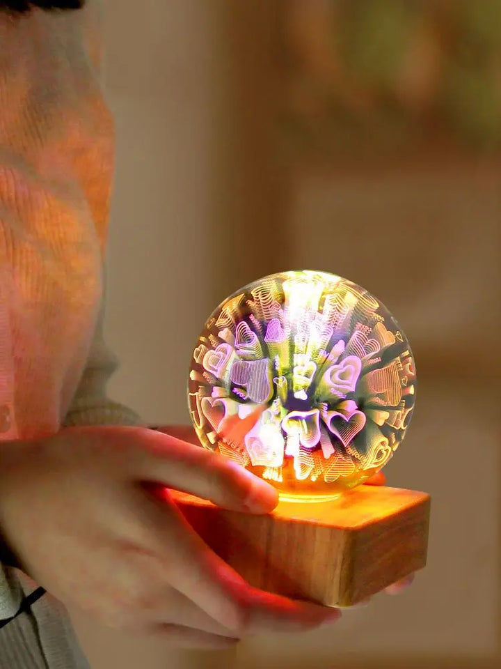 LumiNova 3D Nattlampa | färgändrande stjärnhimmel-lampa | USB LED Dekorativ Lampa | För Sovrum &amp; Gåvoidéer