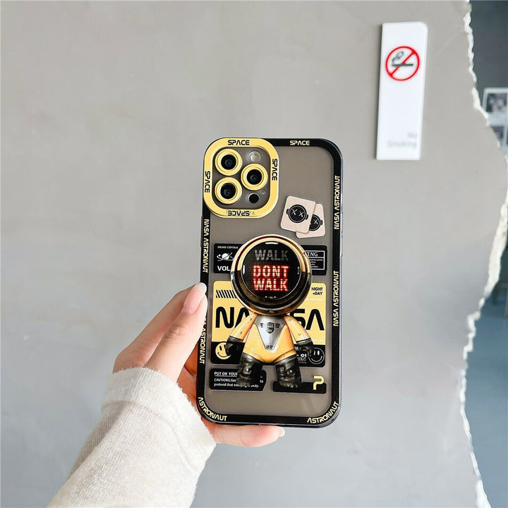 Rymdtid Astronaut Konstnärlig Telefonfodral