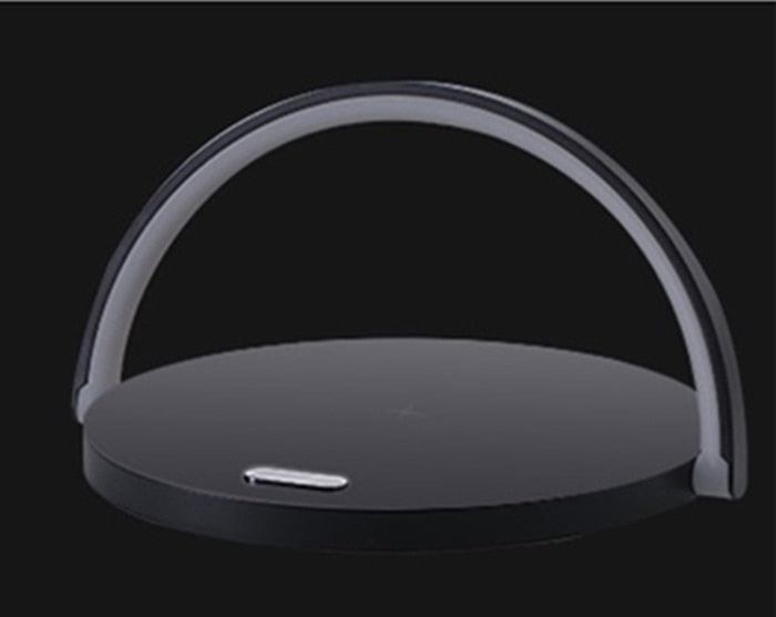 Bowlight Design™ - Stilig 3-i-1 Nattlampa med Qi-laddare