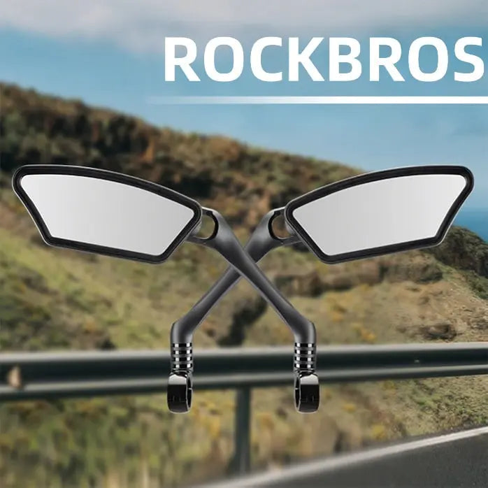 Cykelspegel i rostfritt stål – Stötsäker &amp; 360° justerbar för ökad säkerhet