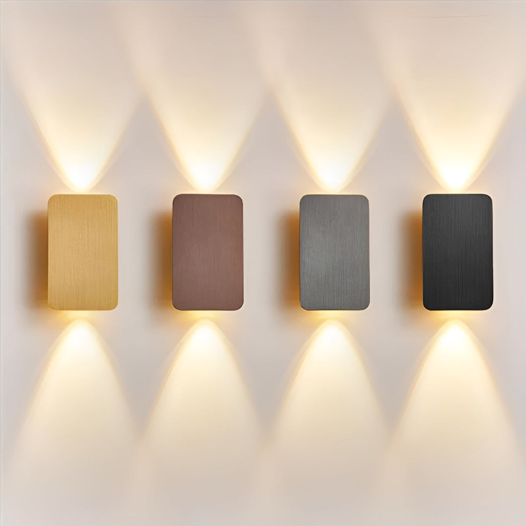 Elegant LED-vägglampa i minimalistisk design för ditt hem