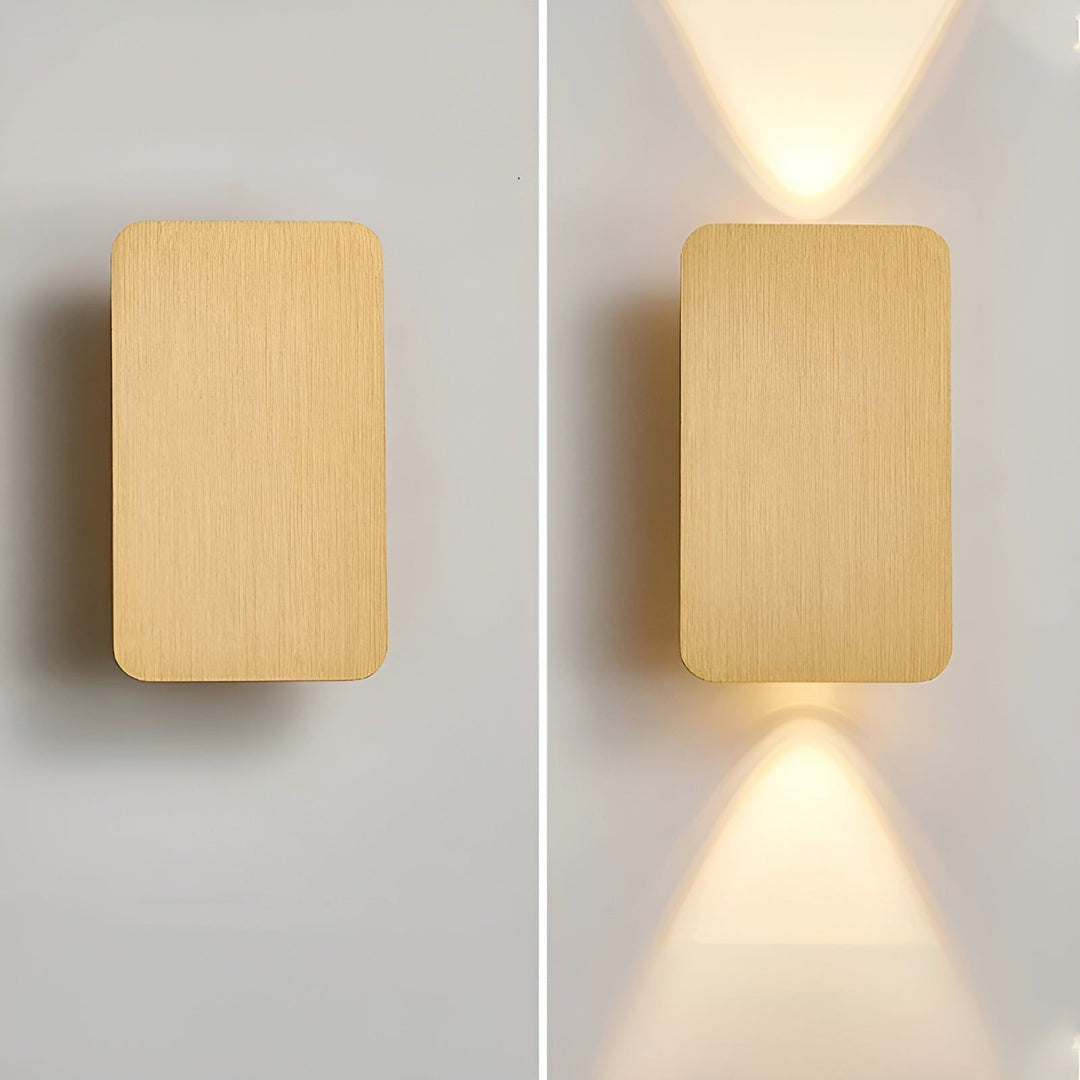 Ljus - Modern rektangulär LED-trappbelysning