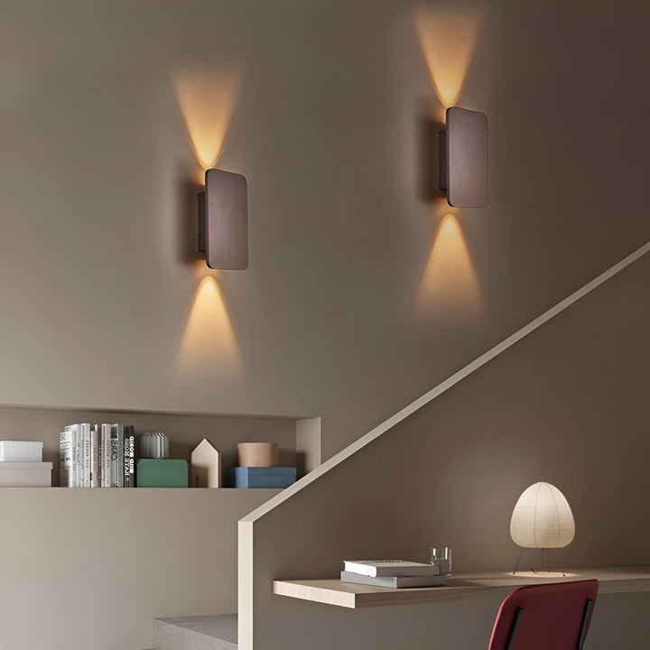 Ljus - Modern rektangulär LED-trappbelysning