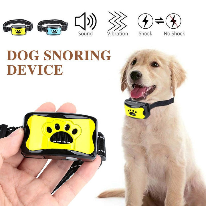 Intelligent anti-bark hundhalsband med ljudvågsteknologi och justerbar passform