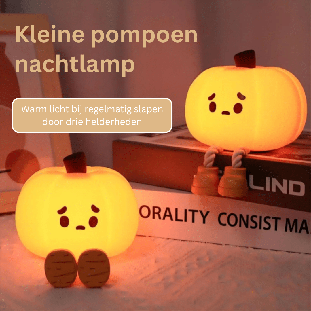 PUMPKINSHAPE – Lugnande nattlampa för en fredlig sömn för barn