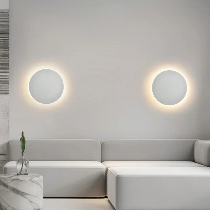 Sleeksphere - Rund LED Touch Vägglampa