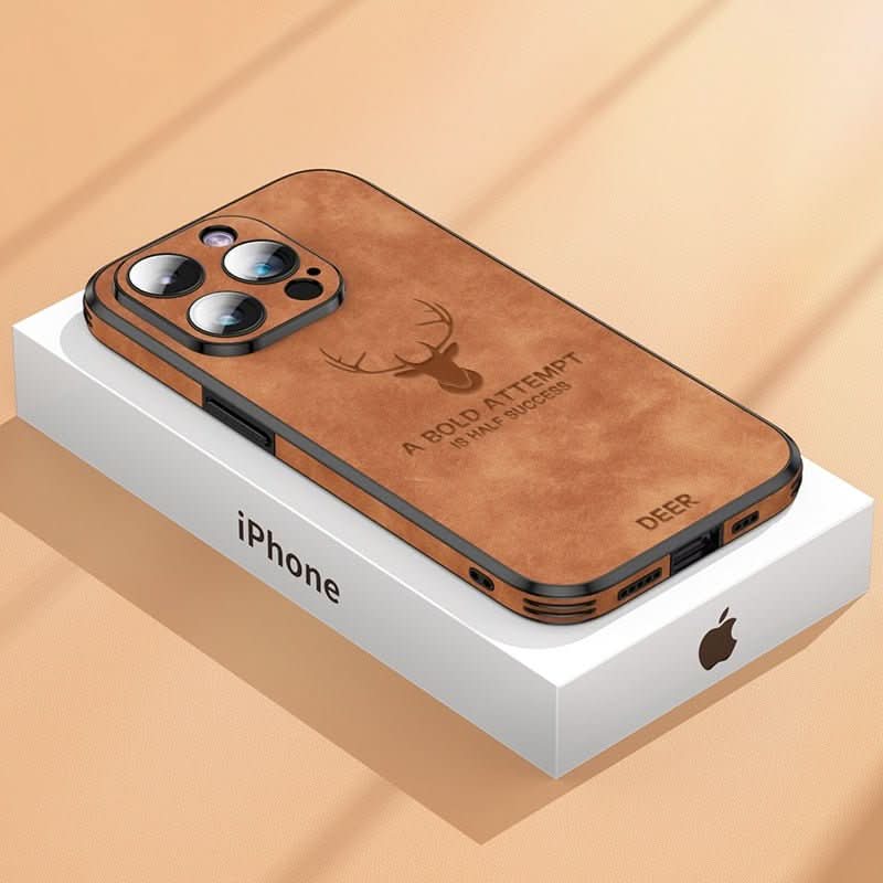 Lyxigt iPhone-fodral med stötskydd