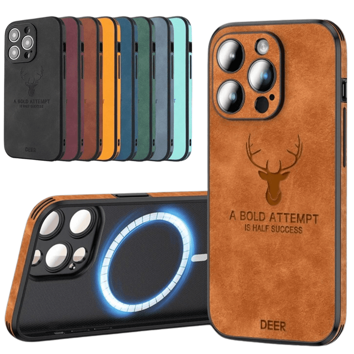 Lyxigt iPhone-fodral med stötskydd