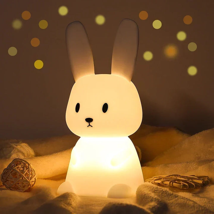LED Nattlampa för Barn – Dimbar Nattlampa med Design, USB Uppladdningsbar, Touchkontroll |