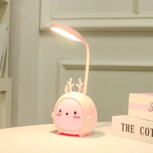 Barns Lampa för Läsning med Ögonskydd och USB Nattlampa - BrightBuddy