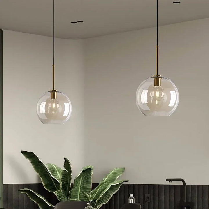 Elegant Skandinavisk Pendellampa - GlasNord