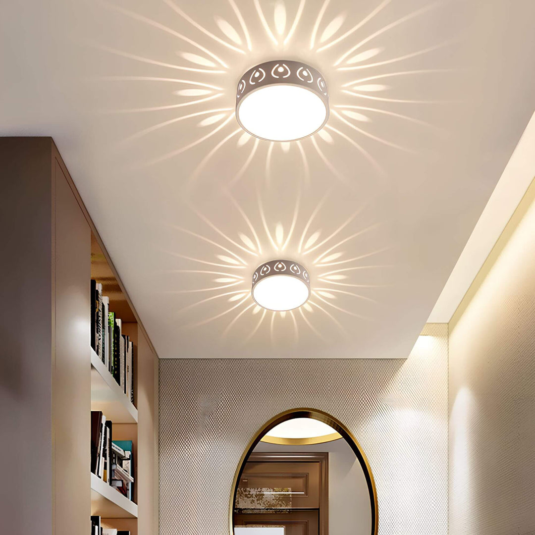Modern LED-taklampa - för entré, hall och balkong