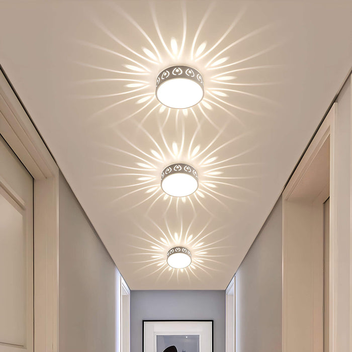 Modern LED-taklampa - för entré, hall och balkong