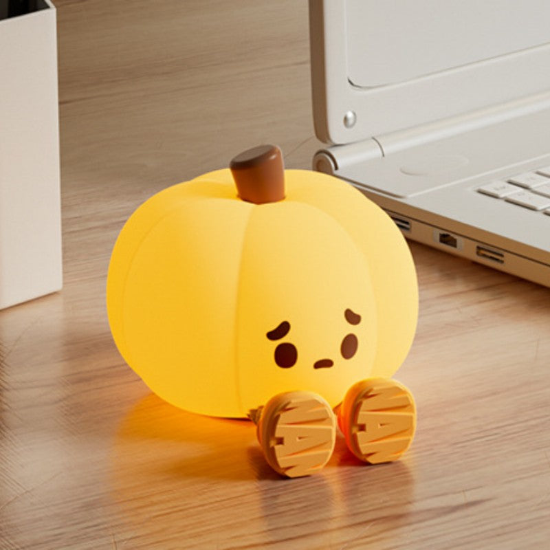 Pumpa Silikon Tap Light Atmosfär Nattlampa