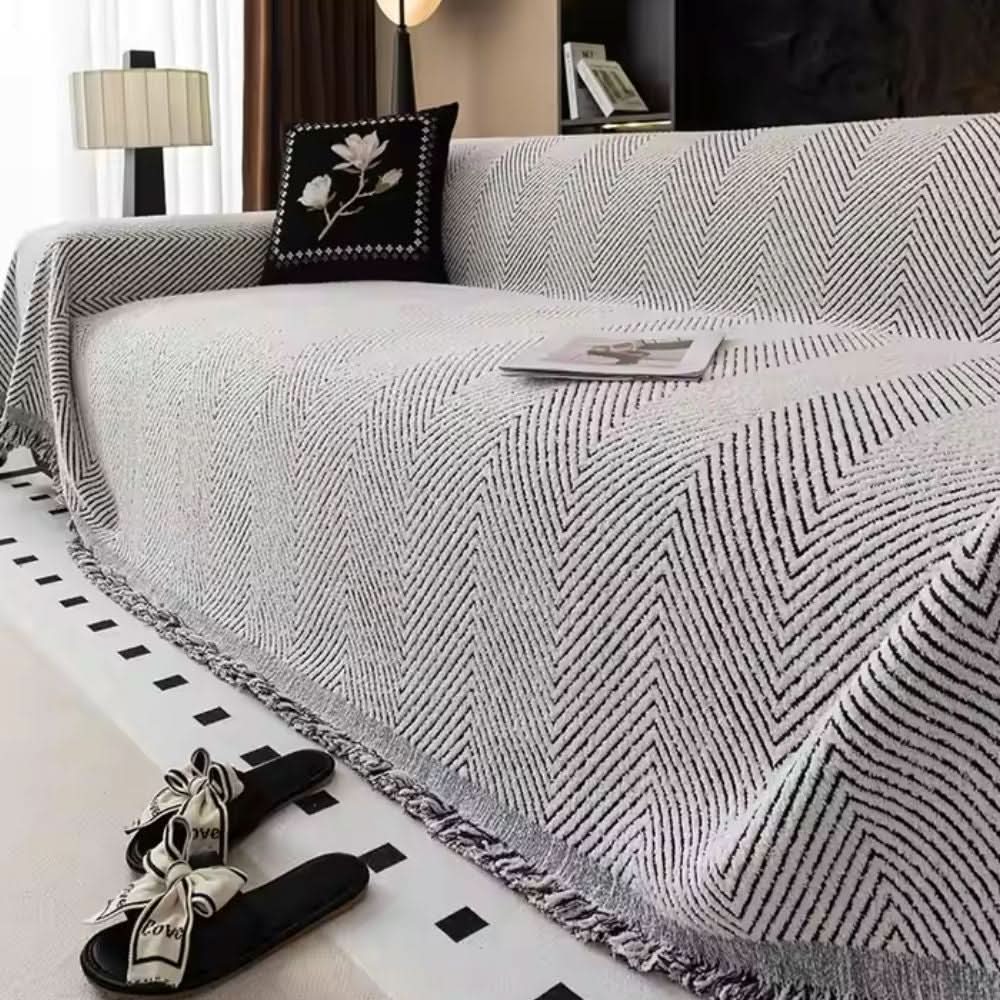 Herringbone Sofföverdrag, vattentåligt och halkfritt