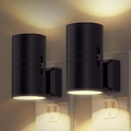 Dimbar Plugg-i-Nattlampa med Rörelsesensor - LED-lampa för Sovrum, Korridorer och Trappor