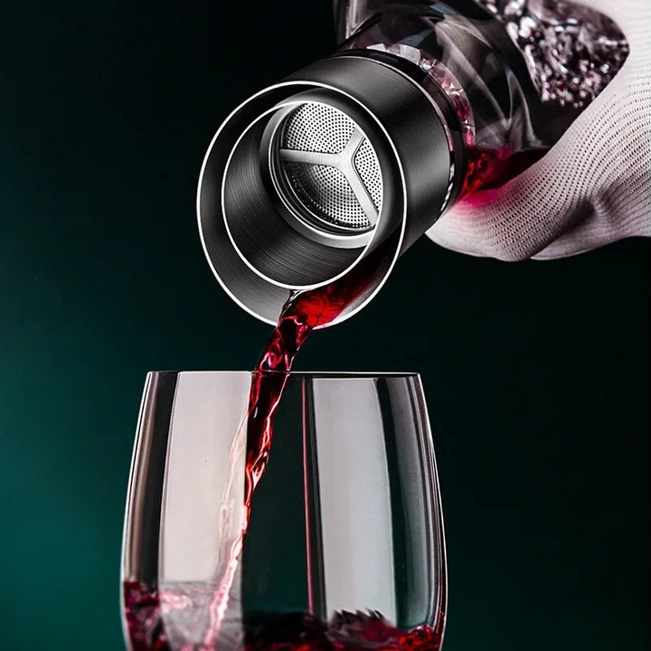 1500ml Iceberg Decanter Kreativ Blyfri Kristallmaterial Lyx Högkvalitativ Hemma Rödvinsdistributör Karaff Vinkanna