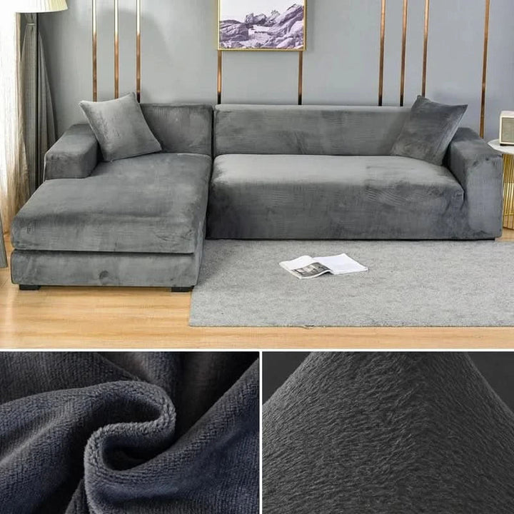 PlushFit - Högkvalitativa Sofföverdrag i Stretchsammet