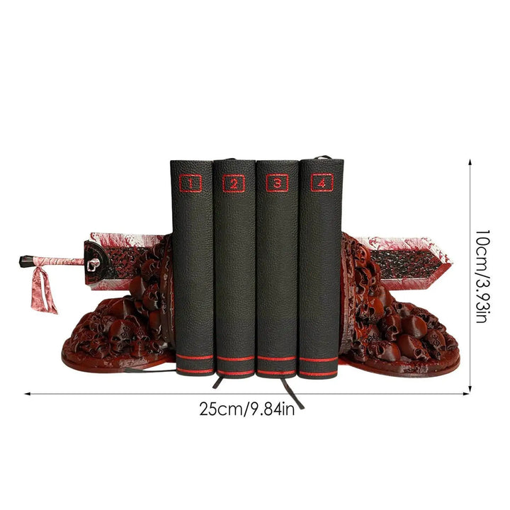 Berserk Bokstöd Arg Bokstöd Drakjägare Resin Hantverk Studie Konst Dekorativt Ornament Hem Skrivbord Bokhylla T4z7