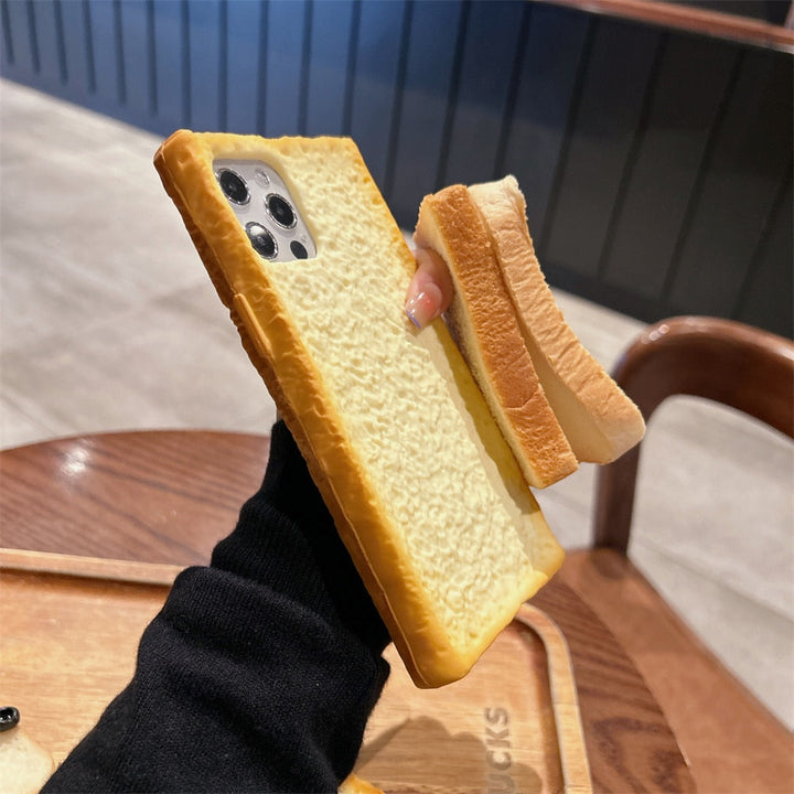 3D Smaskig Toast Skal för Mobiltelefon