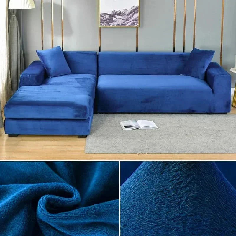 PlushFit - Högkvalitativa Sofföverdrag i Stretchsammet