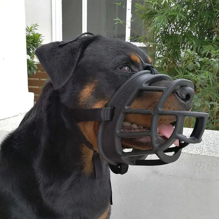 – Justerbar Silikonhundsmuzzle