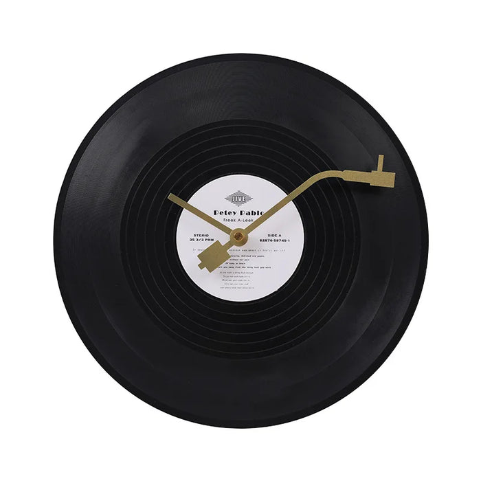 Musikalisk Vinylskivklocka