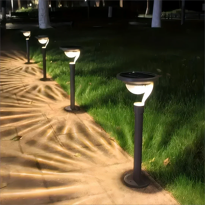 Solbelysning | Trädgårdssol-lampor med super ljusstyrka och väderbeständighet