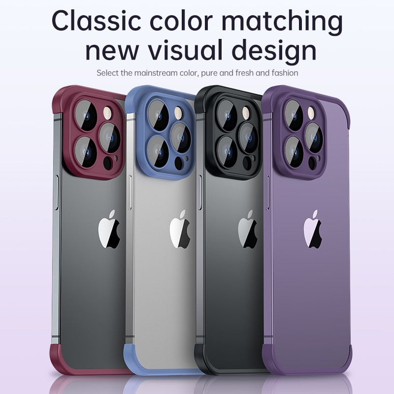 Stötsäker Hörnpad Soft Silicone iPhone-fodral