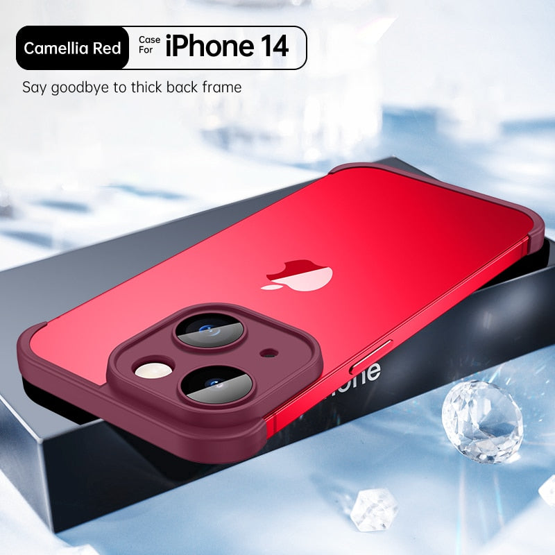Stötsäker Hörnpad Soft Silicone iPhone-fodral