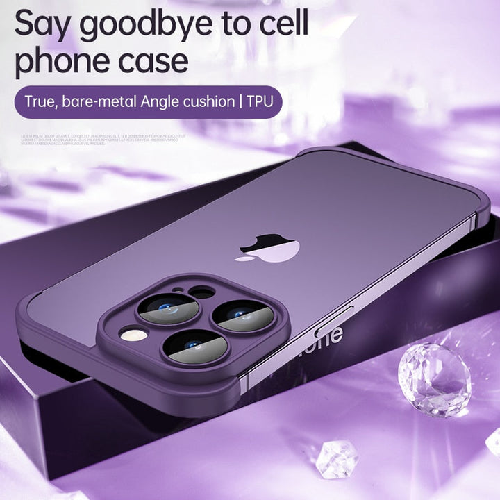Stötsäker Hörnpad Soft Silicone iPhone-fodral