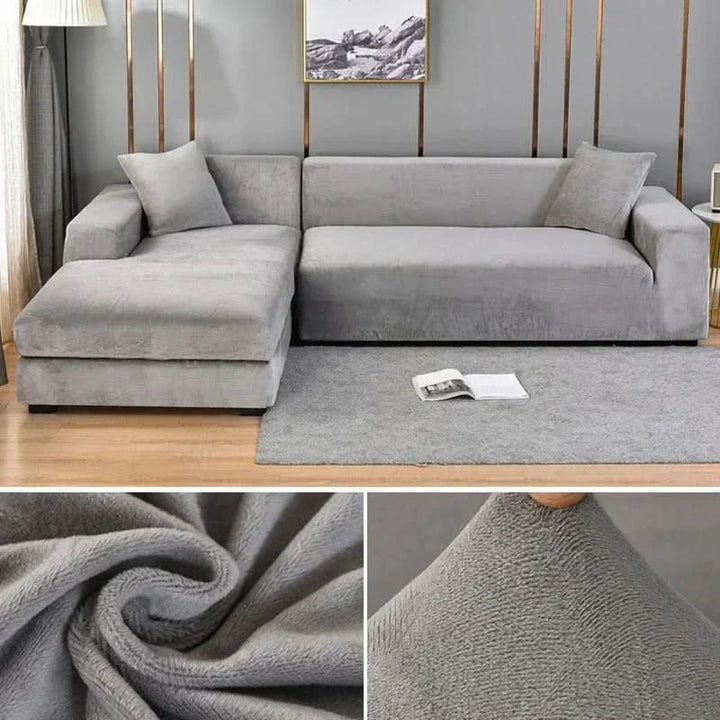 PlushFit - Högkvalitativa Sofföverdrag i Stretchsammet