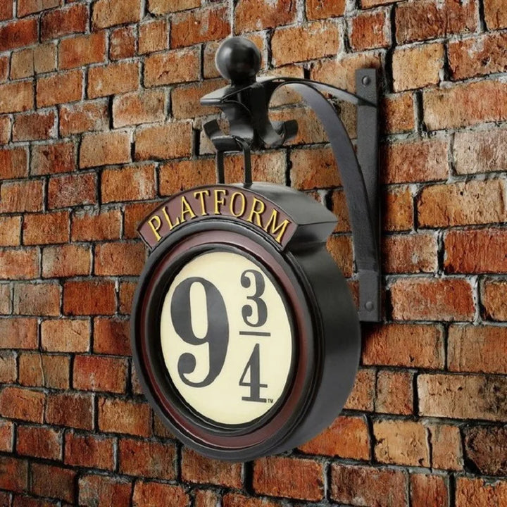 Harry Potter 9 3/4 Figur Nattlamp LED Magiska Vägglampor Plattform Hogwarts 3D Lampa Harrys Rumsdekoration Barns Födelsedagspresent