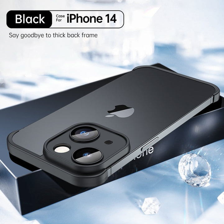 Stötsäker Hörnpad Soft Silicone iPhone-fodral