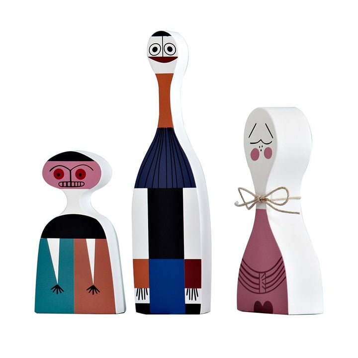 Handgjorda Träfigurer