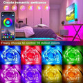RGB 5050 LED-strips med fjärrkontroll och appkontroll - USB-drift