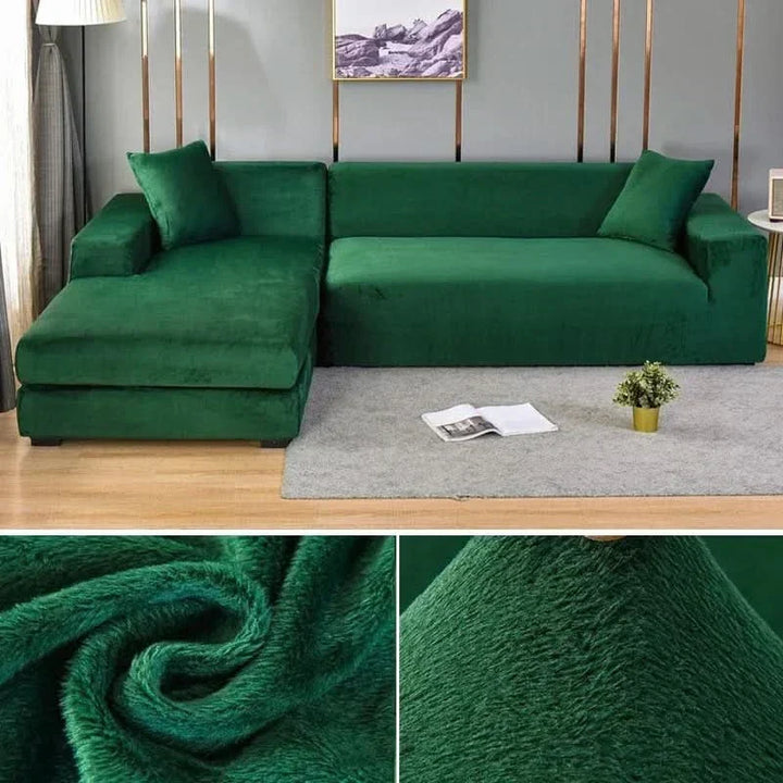 PlushFit - Högkvalitativa Sofföverdrag i Stretchsammet