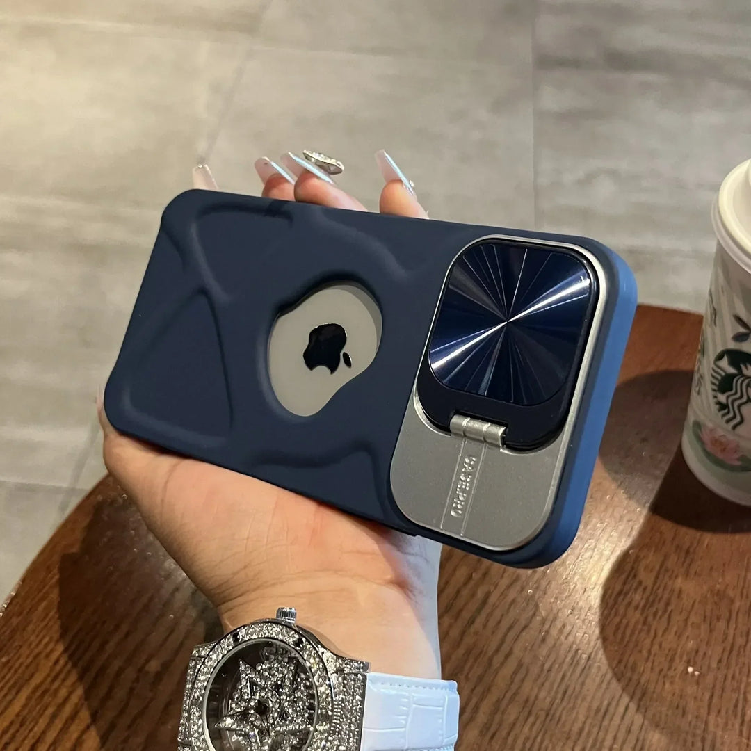 MagSafe Soft Flip Linsskydd iPhone-fodral