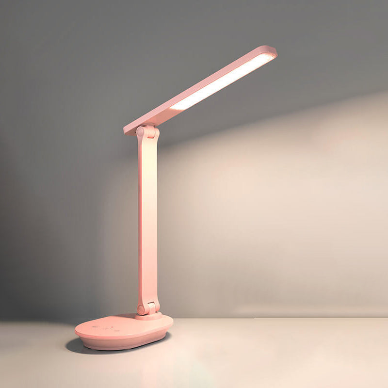 Modern Dubbelvikbar Ögonvård Trådlös Uppladdningsbar LED Skrivbordslampa