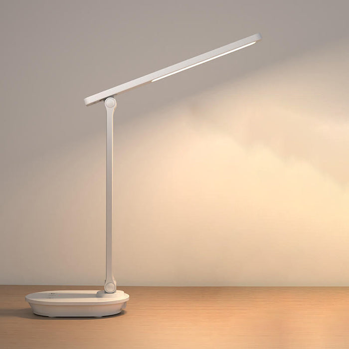 Modern Dubbelvikbar Ögonvård Trådlös Uppladdningsbar LED Skrivbordslampa