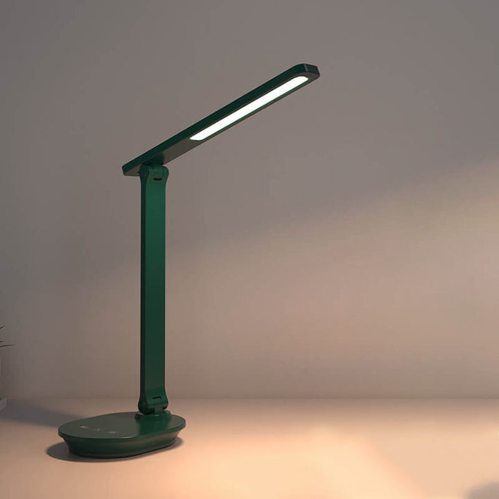 Modern Dubbelvikbar Ögonvård Trådlös Uppladdningsbar LED Skrivbordslampa