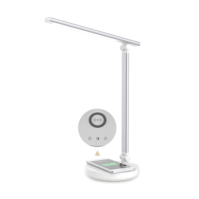 Minimalistisk Intelligent Fyrkantig Fällbar USB LED Skrivbordslampa