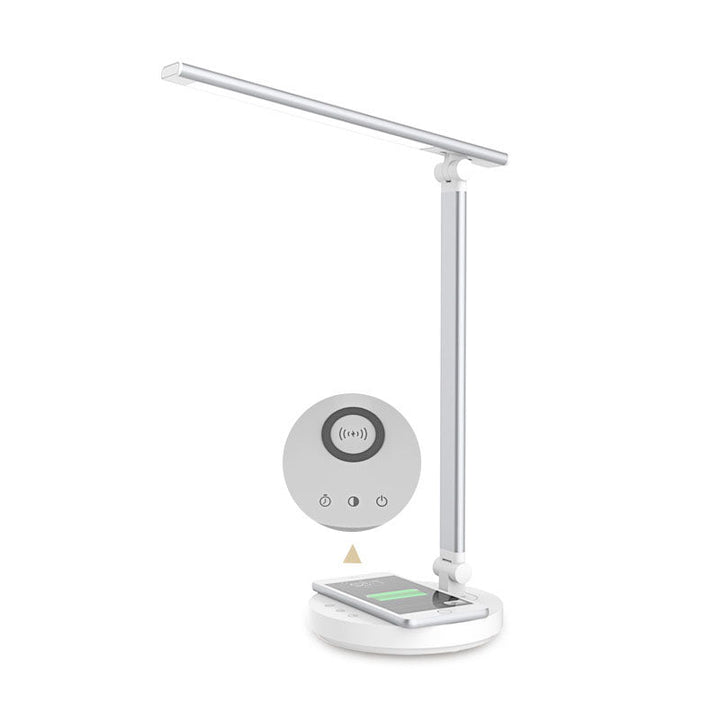 Minimalistisk Intelligent Fyrkantig Fällbar USB LED Skrivbordslampa