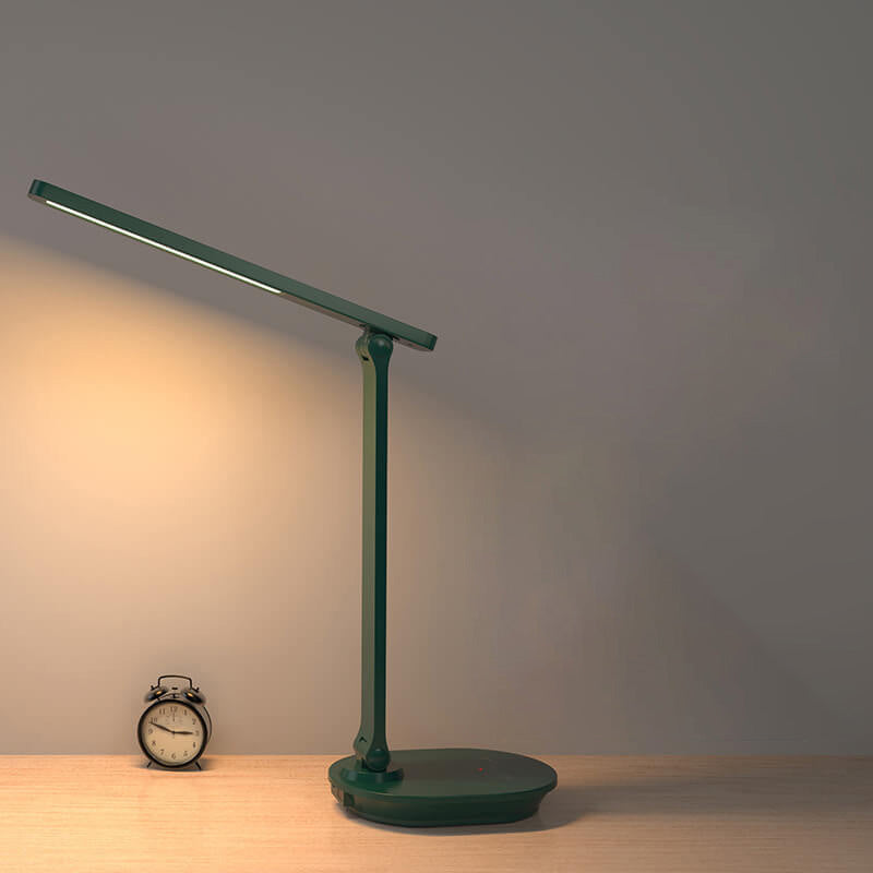 Modern Dubbelvikbar Ögonvård Trådlös Uppladdningsbar LED Skrivbordslampa