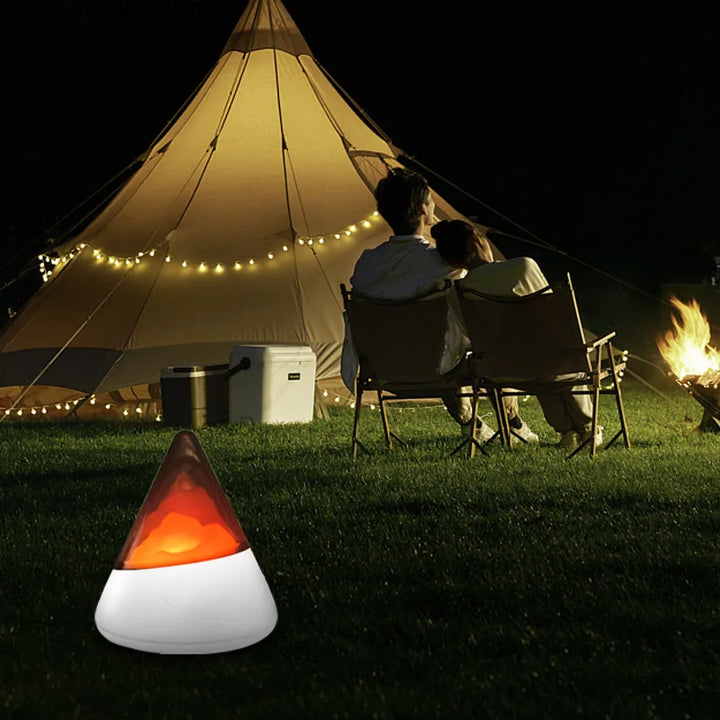 Trådlös LED Nattlampa i Isberg Design