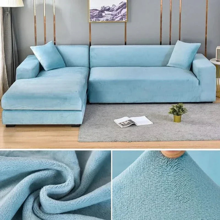 PlushFit - Högkvalitativa Sofföverdrag i Stretchsammet