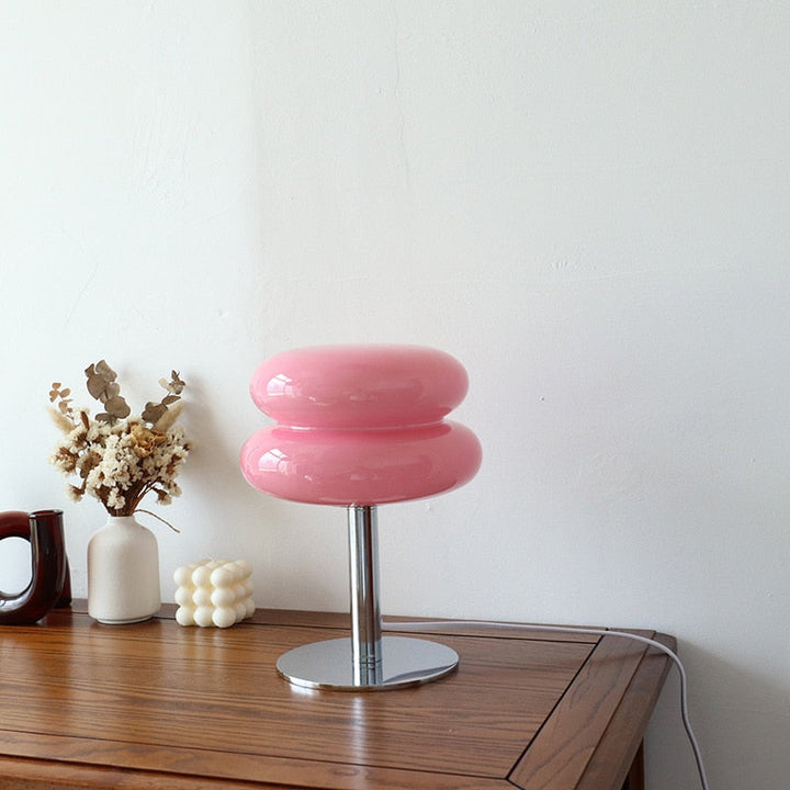 Macaron Glas Retro-Modern Dimmbar Lampa