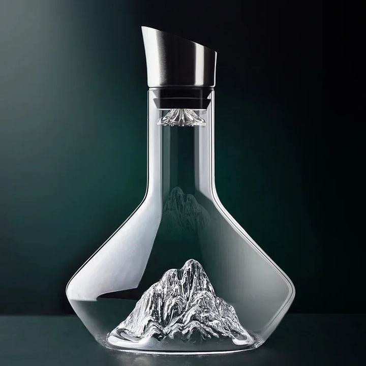 1500ml Iceberg Decanter Kreativ Blyfri Kristallmaterial Lyx Högkvalitativ Hemma Rödvinsdistributör Karaff Vinkanna