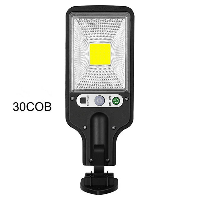Solvägglampa med Rörelsesensor | Trädgårds- och Gatubelysning | LED Solbelysning - DoorLed