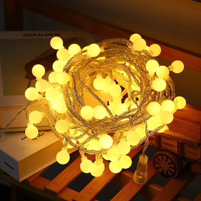 LED Fe Bubble Ljus Festliga Ljus
